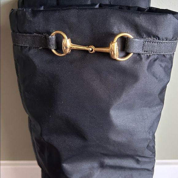 Gucci Horsebit Shearling & Nylon Boots - Picture 5 of 13